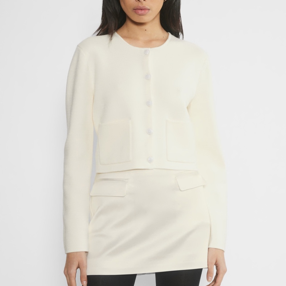Aritzia Notable Cardigan - Babaton Light birch